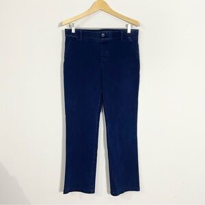 Betabrand Stretch Straight Leg Medium Wash High Rise Denim Pants